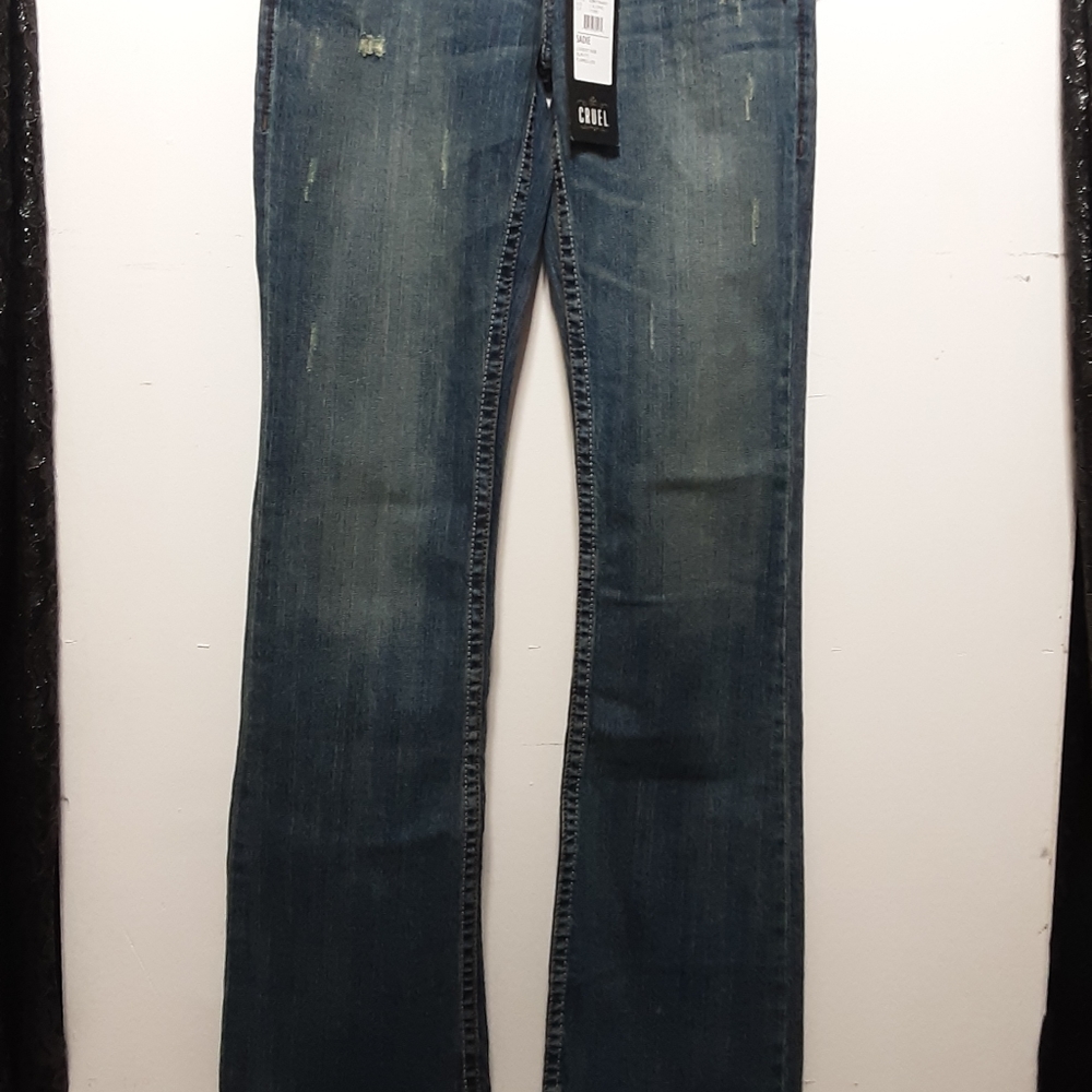 Cruel Girl Sadie Jeans Sz 1 XLong (NWT)